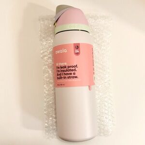 Owala FreeSip Stainless Steel Water Bottle 40oz Candy Coated BPA Free 11.50 in